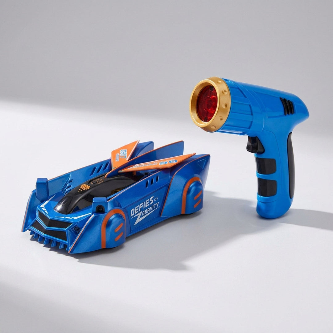 Wall Climbing Rc Car with Laser Pointer Control and USB Rechargeable Battery
