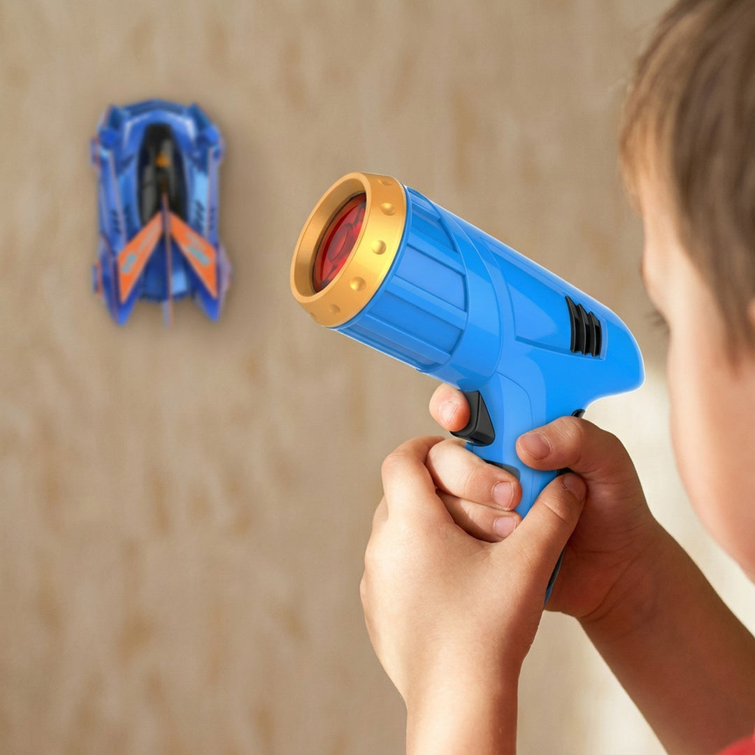 Wall Climbing Rc Car with Laser Pointer Control and USB Rechargeable Battery