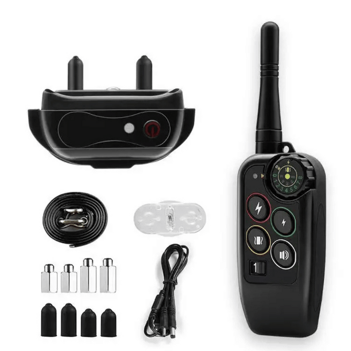 Waterproof Long-Range 1000m Dog Training Collar & Remote Control