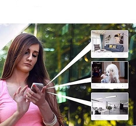 Wireless Mini WiFi Security Camera 1080P Full HD, 8 m Infrared Night Vision, 90-Day Battery, IP65