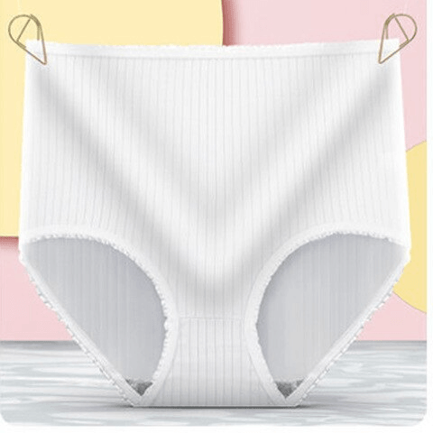 Women's Leakproof Briefs 3-Pack - Breathable Ribbed Briefs