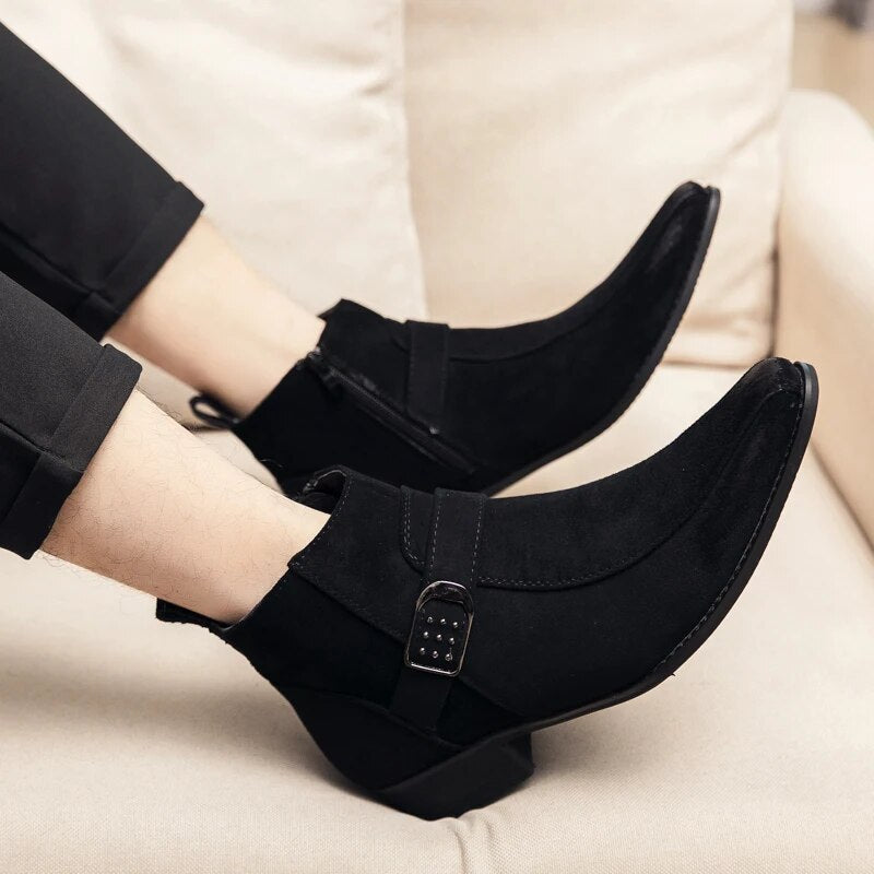 Classic Men's Leather Boots - Felix