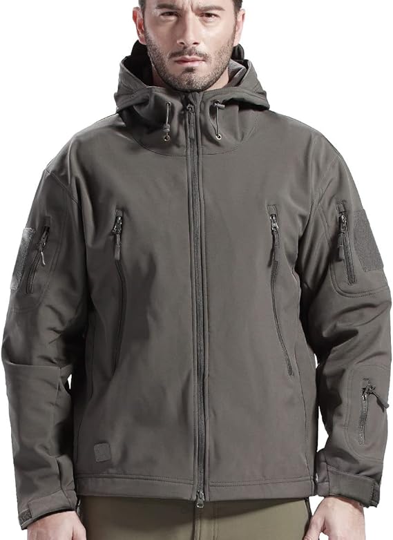 Waterproof Windproof Fleece-Lined Outdoor Jacket and Pants Set